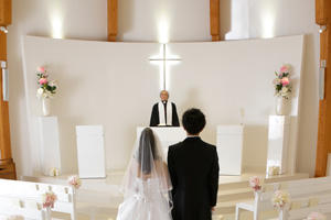 Wedding at  the chapel 